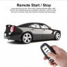 China Car Keyless Entry System One-Button Start Universal Vibration Anti-Theft Alarm PKE Induction Remote Control Start factory