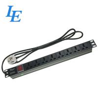 China 1U Rack Mount 6 Ways Managed Rack Pdu With 1P Circuit Breaker And Surge Protection factory
