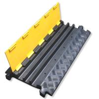 China Heavy Duty Floor Cord Protectors Rubber Cable Protectors Retardant Material factory