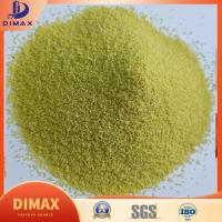 China Yellow Colored Decorative Sand Granule Pottery Crack Resistance factory