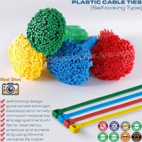Quality 12 Inch Eco-Friendly Plastic Cable Ties, Self-locking Versatile Nylon Zip Ties for sale