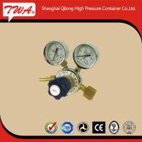 China High And Low Pressure Gauge Nitrogen Cylinder Regulator , Gas Cylinder Pressure Regulator factory