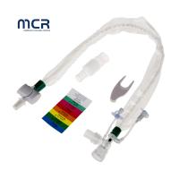 China Medical All Sizes Closed Suction Catheter With Soft Blue Suction Tip factory