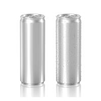 Quality Food Grade Naked Color Aluminum Beverage Packaging Beer Cans 250ml for sale