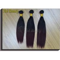 China Brazilian Straight Hair Weave Bundles , 10 Inch 1 Piece Non - remy Human Hair factory