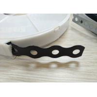 China PVC Coated Stainless Steel Perforated Hanger Strap Punched Steel Strapping 17mm For Pipes factory