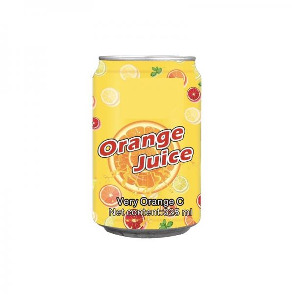 Quality Recyclable Healthy Soft Drink Canning Natural 0.35L Refreshing Taste Cold Drink for sale