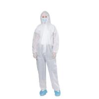 Quality Nonwoven S-4XL Disposable Protective Coverall Boiler Suits Without Foot Cover for sale