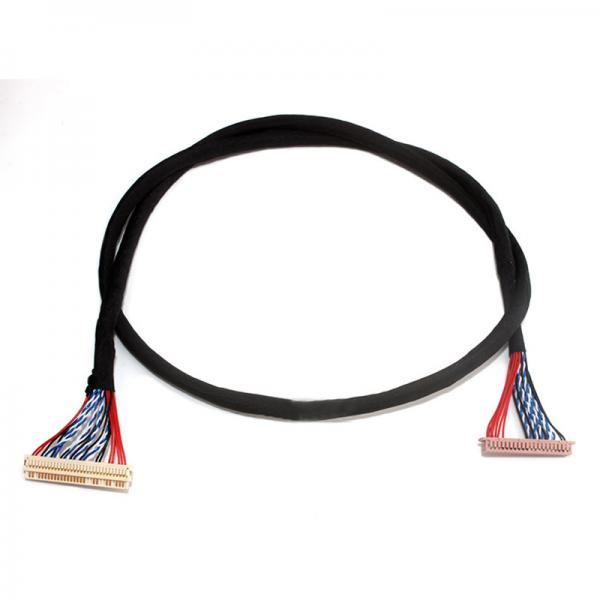 Quality 1.25mm Pitch LVDS LCD Cable Hirose Df13-40ds-1.25c Df19g-20s for sale