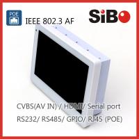 China 7 Inch Android Monitor With Ethernet, WIFI, Web Browser For HVAC Control System factory