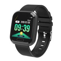 China Auto Focus Blood Pressure Smartwatch , Bluetooth Touch Screen Wrist Watch factory