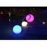 Quality 40cm Waterproof LED Ball Lights Outdoor for Swimming Pool Decoration for sale