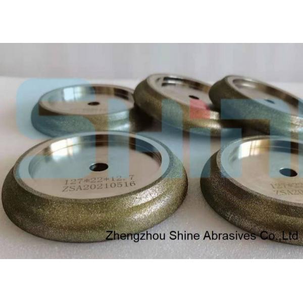 Quality 127mm Electroplated Diamond Grinding Disc 1EE1 Electroplated Cbn Wheel for sale