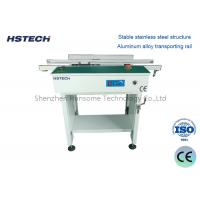 China Stainless Steel Manual Hand Crank ESD Belt LED Button Width Adjustment PCB Transporting Conveyor factory