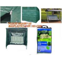 China WATERPROOF BENCH COVER, GARDEN FUNITURE COVER, PE GARDEN OUT FUNITURE SERIES, STACKABLE CHARIR COVER, LOUNGE, BBQ COVER for sale