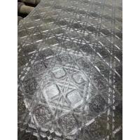 Quality Translucent Acid Etched Tempered Glass Acid Pickling Texture Pattern for sale