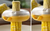 China PP Mini Plastic Vegetable Cutter Colorful Plastic Corn Kerneler LFGB Yellow factory