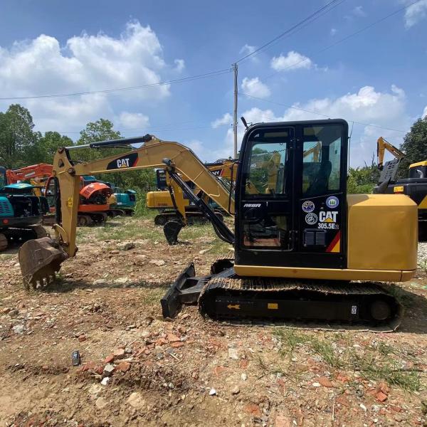 Quality 0.22m3 Used Cat Excavators Second Hand Cat Mini Excavator With Bucket And Rod for sale