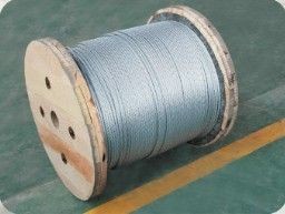 Quality Bright Galvanized Guy Wire Strand Cable With 2500 Ft/Reel Or 5000 Ft/Reel Package for sale
