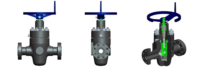 CCSC brand API 6A Manual Slab gate valve