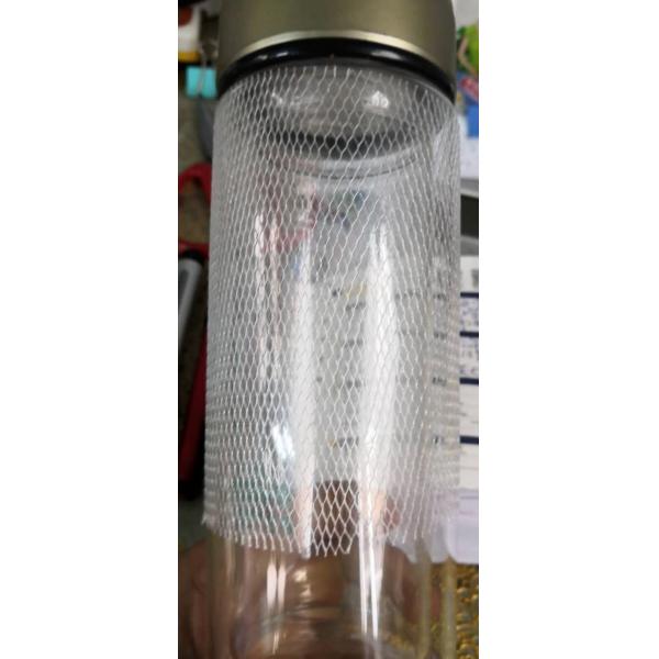 Quality Transparent PE Mesh Protective Netting Sleeve 4CM 90 Mesh Reusable For Filter for sale
