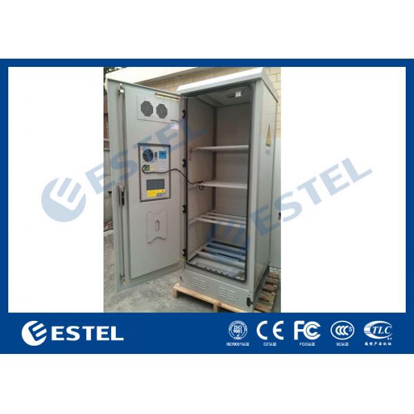 Quality DC48V Air Conditioner Outdoor Battery Cabinet , Outdoor Server Cabinet for sale