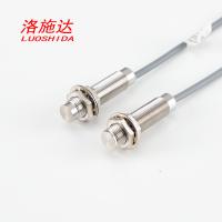 China DC M12 Full Metal Proximity Sensor Cylindrical Inductive Flush Or Non Flush PNP NO Ouput factory
