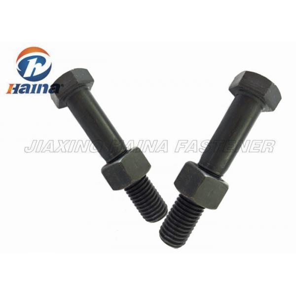 Quality High Tensile Strength Black Surface Carbon Steel Fasteners Hex Head Bolts for sale