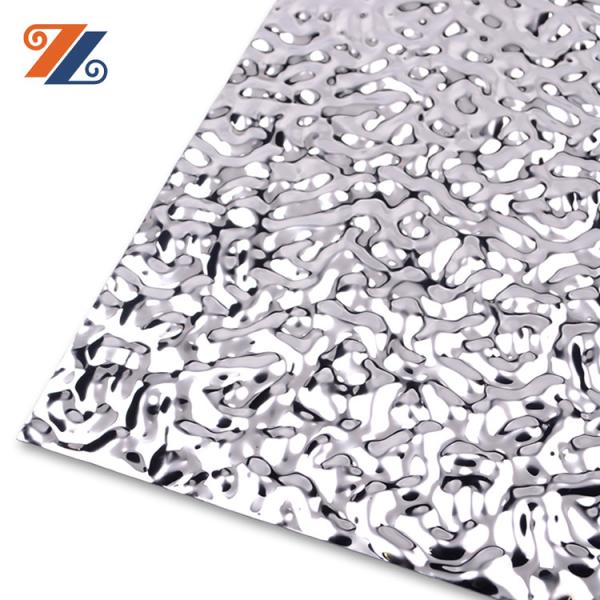 Quality 8k Water Ripple Stainless Steel Sheet for sale