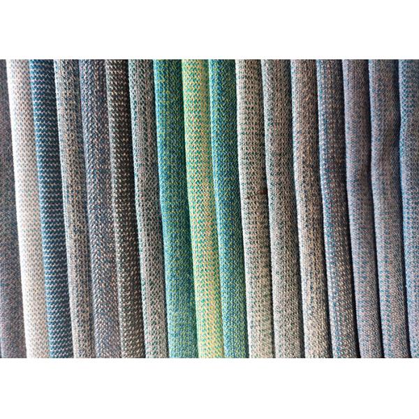 Quality Home Eco Friendly Upholstery Fabric , 375gsm Heavyweight Polyester Fabric for sale