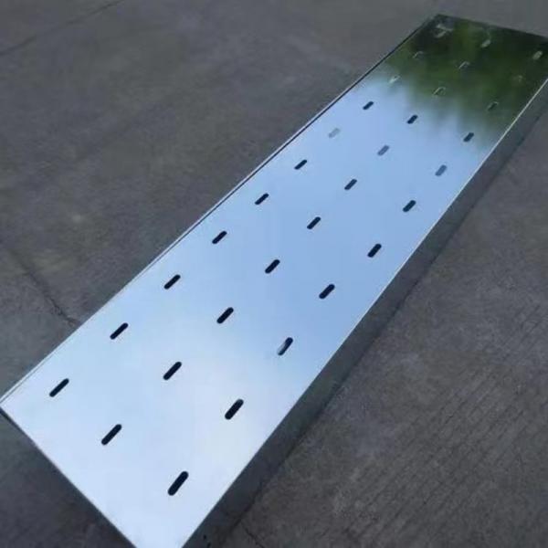 Quality Smooth Finish HDG Cable Tray Gi Perforated Energy Saving Fire Resistance for sale