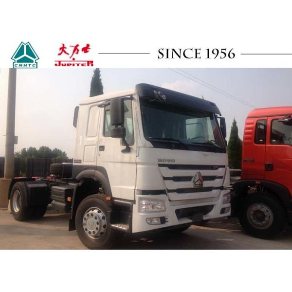 Quality 6 Wheeler HOWO Tractor Truck 371HP Euro II Engine Advanced Brake System for sale