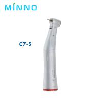 China 1:5 Increasing Low Speed Dental Handpiece Contra Angle LED Fiber Optic Handpiece factory