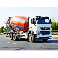 China ISO Concrete Mixer Truck With Pump , Mobile Industrial Concrete Mixing Equipment factory