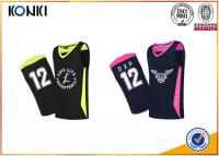 China Mesh Fabric Custom Sports Apparel Basketball Uniform For Adults Womens / Men factory