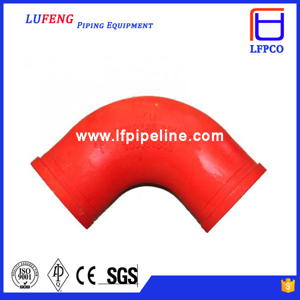 Quality low price elbow for wear resistant concrete pump pipe for sale