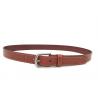 China Anti - Silver Pin Buckle Casual Jeans Leather Belt  For Men / Kids / Girl factory