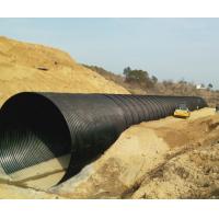 China Steel irrigation culvert pipe factory