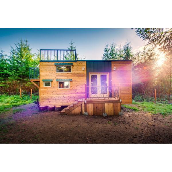 Quality Mountaineer Tiny Home with Rooftop Deck the best tiny homes airbnb in light gauge steel framing system for sale