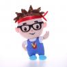 China 25cm Cartoon Basketball Boy Plush Anime Character Doll For Kids Gift factory