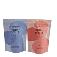 China Spa Bath Soak Scrub Salt Package Bag Stand Up Zipper Plastic Bag Soap Sea Salt Bath Product Packaging Bags factory