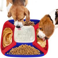China Slow Down Eating Food Water Self Feeding Dog Bowl For Puppy factory