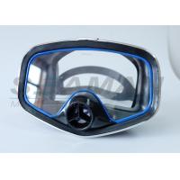 China Single window Diving Mask with nose Purge Valve Silicone Skirt and Metal Frame for scuba diving and spearfishing factory