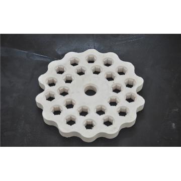 Quality Alumina Ceramic Disc Refractory Kiln Furniture Wear Resistant High Density for sale