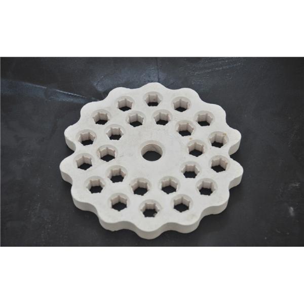 Quality Alumina Ceramic Disc Refractory Kiln Furniture Wear Resistant High Density for sale
