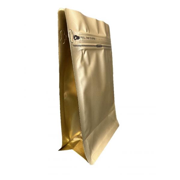 Quality Gold Printing Eco Friendly Coffee Pouches for Environmentally Packaging for sale