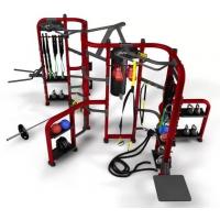 China Synergy 360 Gym Equipment , Cable Crossover Synergy Workout Machine factory