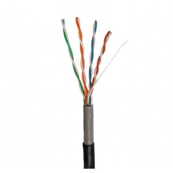 Quality UTP CCA Cat5e Lan Cable Length 305m Double Jacket For External for sale