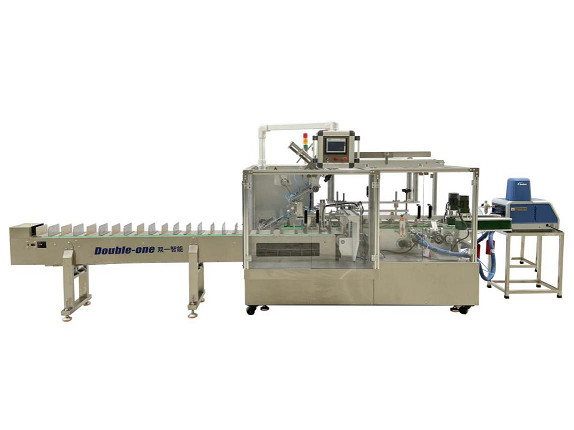 Quality Multifunctional Automatic Box Packing Machine 30-50box/Min for beverage for sale