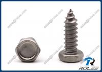 China 304/316/18-8 Stainless Steel Indented Hex Head Self-tapping Sheet Metal Screws factory